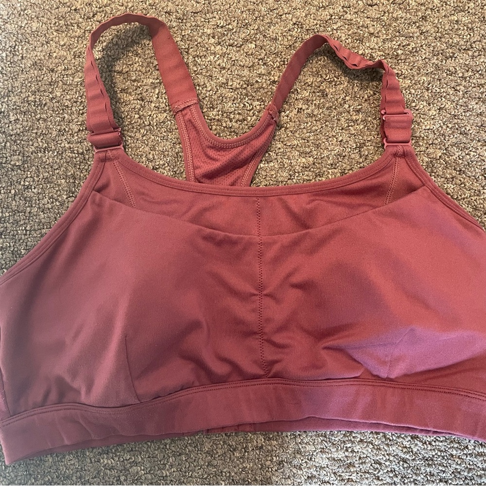 Senita Athletics High Impact Mauve Sports Bra